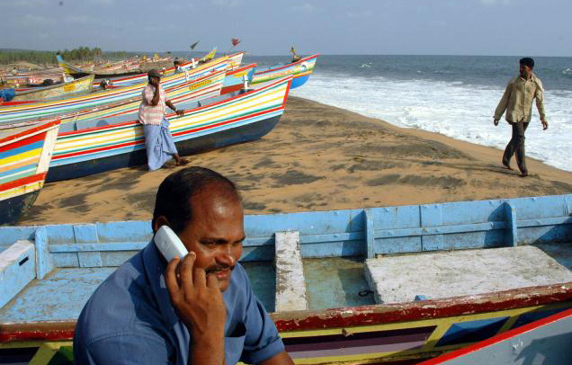 Empowering fishermen through mobile advisory services and toll free call centers for fisheries extension service